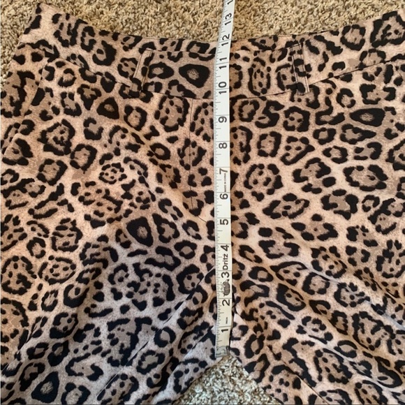 VS Leopard print belted pocket pant - Picture 6 of 7